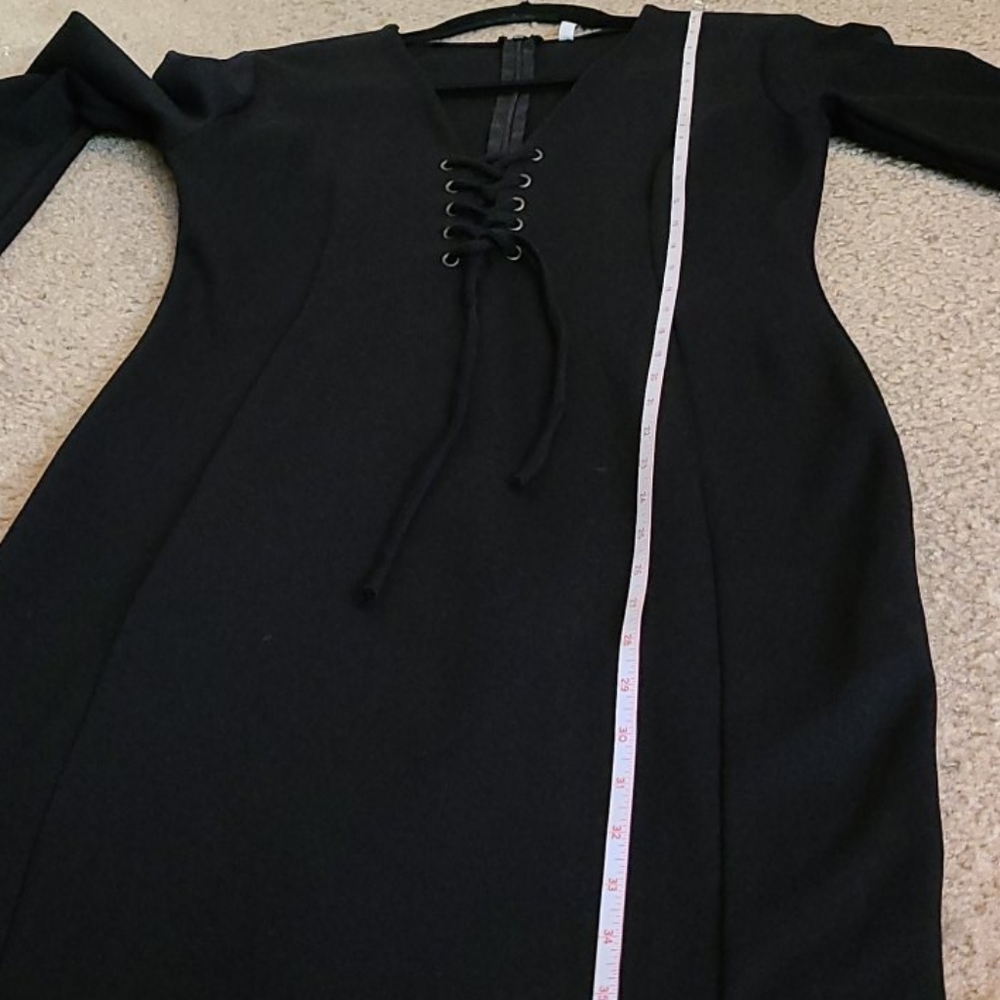 Black midi dress - Picture 5 of 14